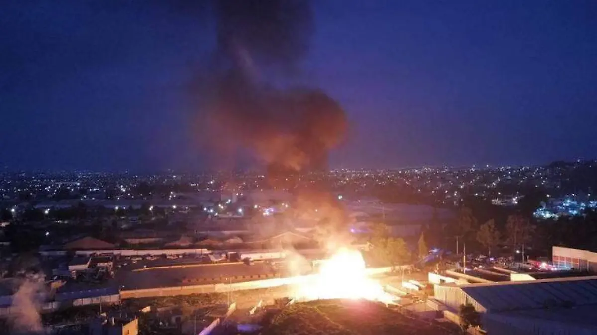 Explosión toma clandestina